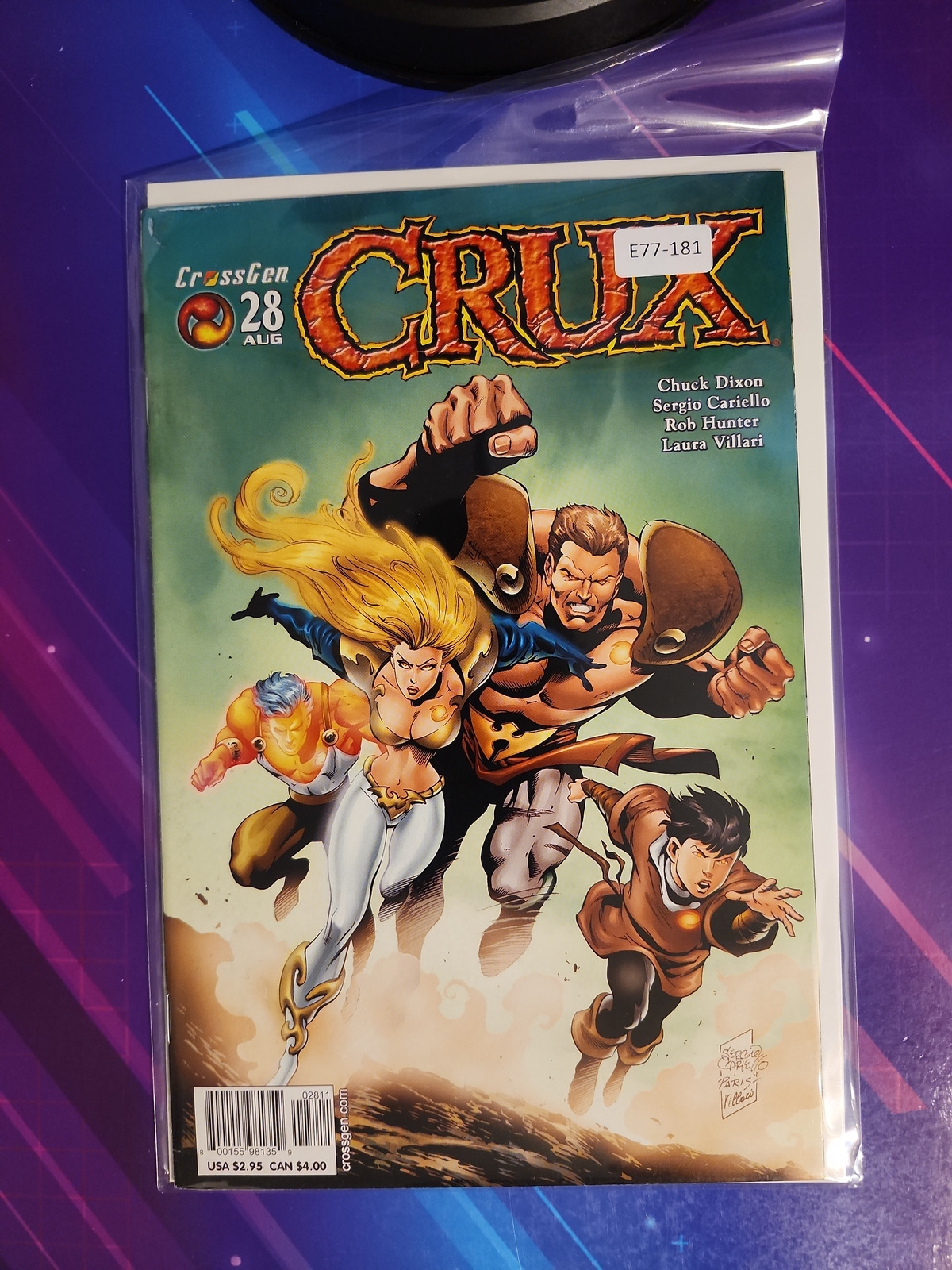 CRUX #28 8.0 CROSSGEN COMIC BOOK E77-181