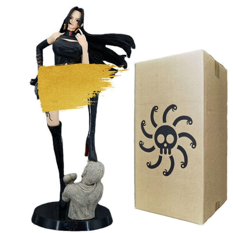 Anime One Piece 1/4 Leather Boa Hancock Figure Statue Collection Toys Box Gift