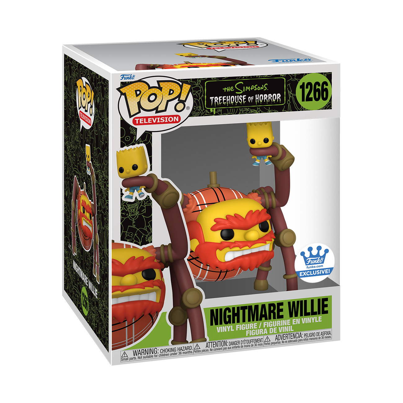 Funko POP Nightmare Willie The Simpsons Treehouse of Horror #1266 [Funko Shop]
