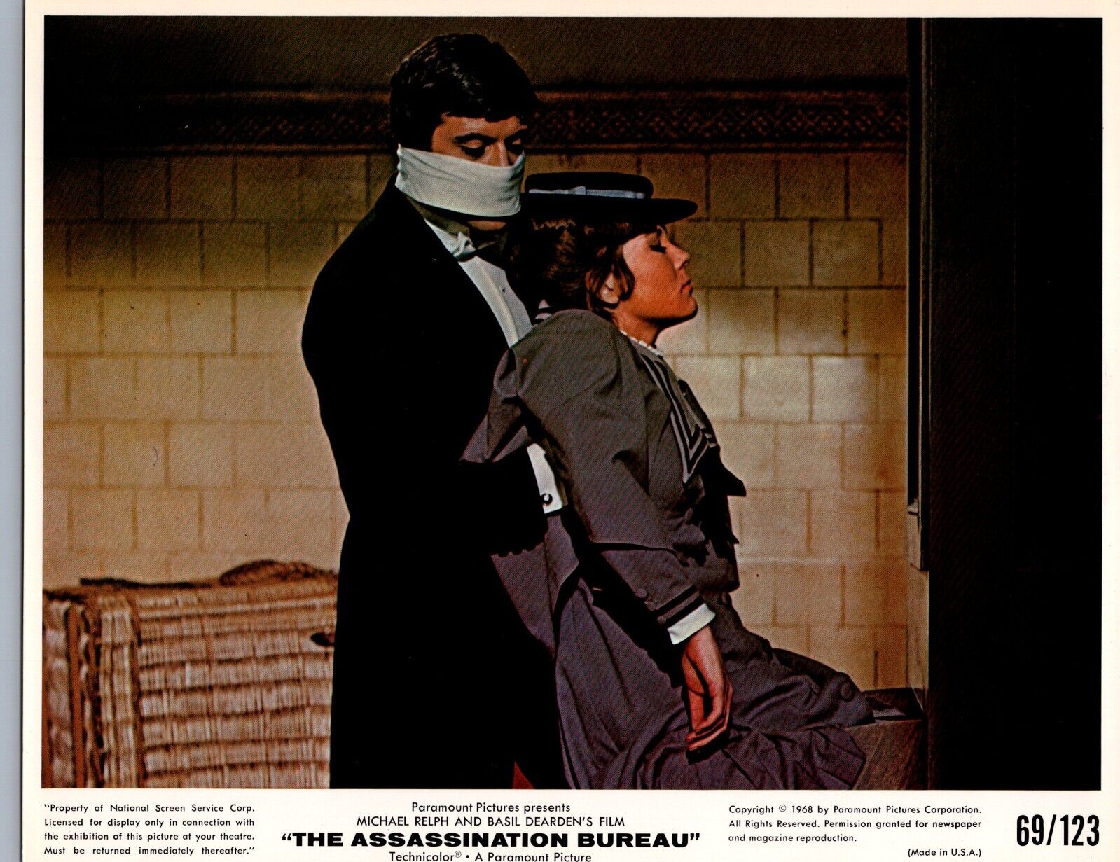 Diana Rigg + Oliver Reed in The Assassination Bureau (1969) 🎬⭐ Photo K 475