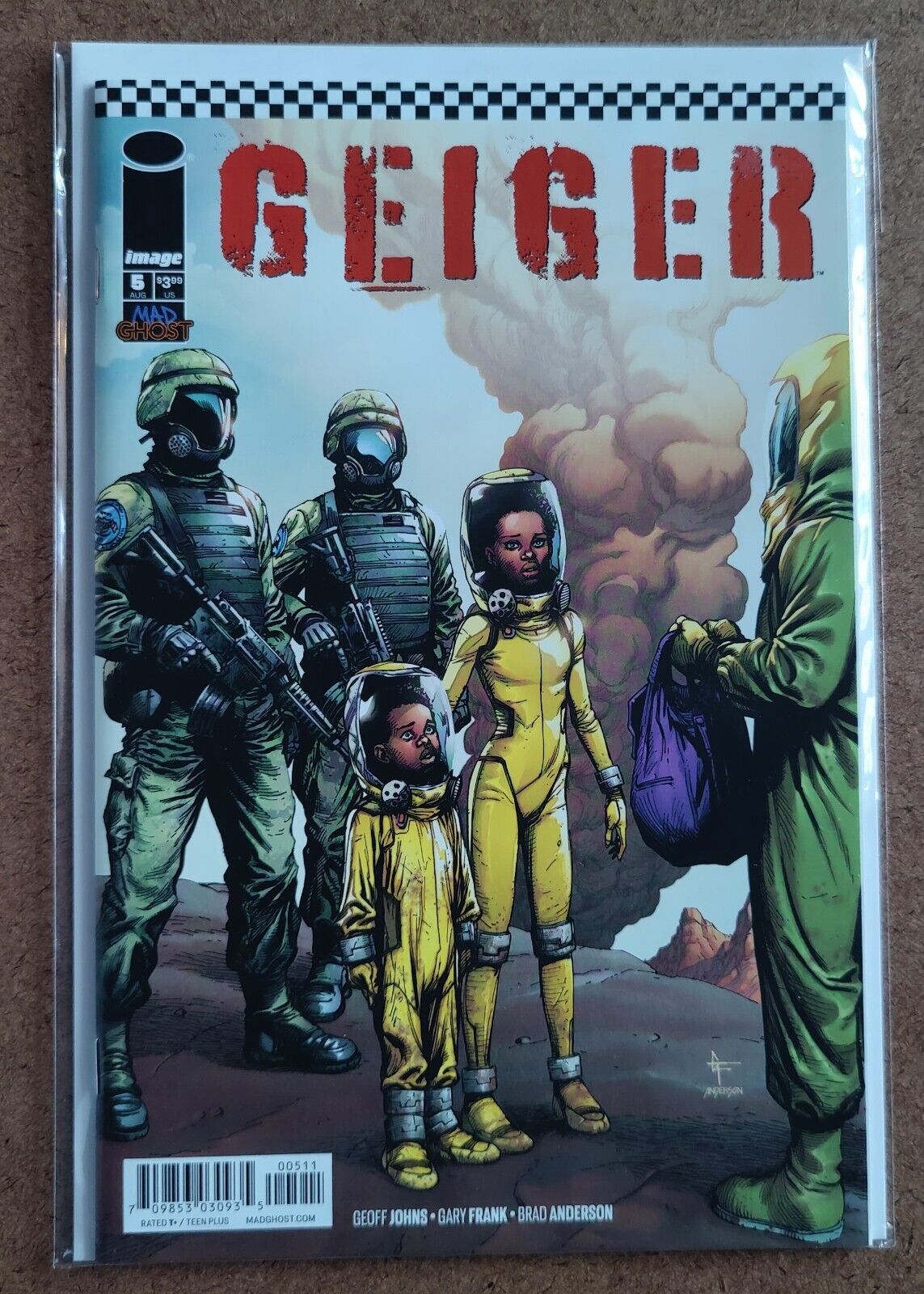 Geiger #5A Brad Anderson Cover 1st Print Image Comics 2021