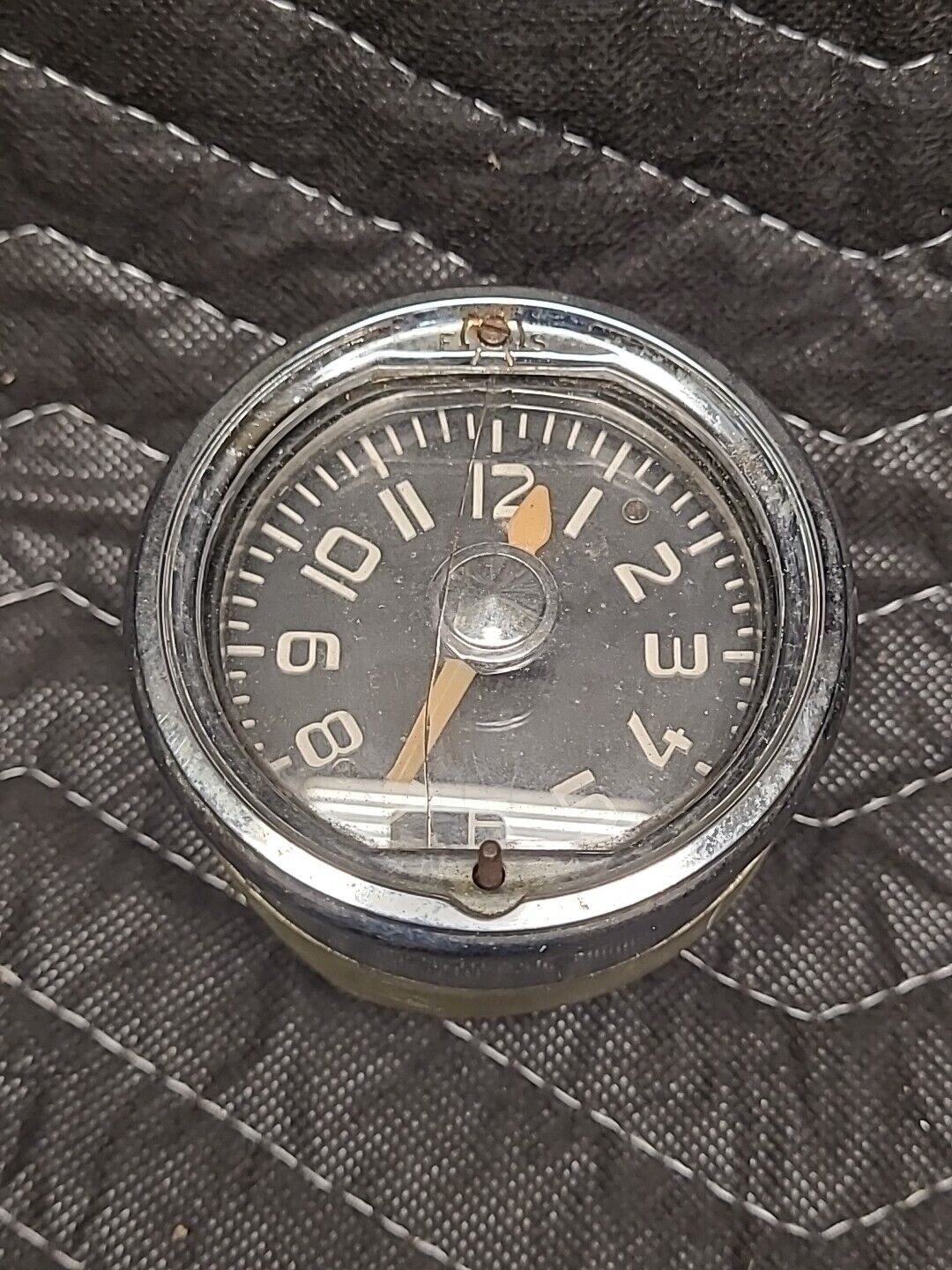 VINTAGE Jaeger Watch Co. Automobile Clock 6 Volt 