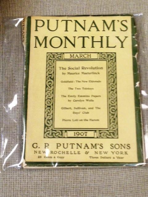 Maurice Maeterlinck, Others Carolyn Wells / PUTNAM\'S MONTHLY MARCH 1907