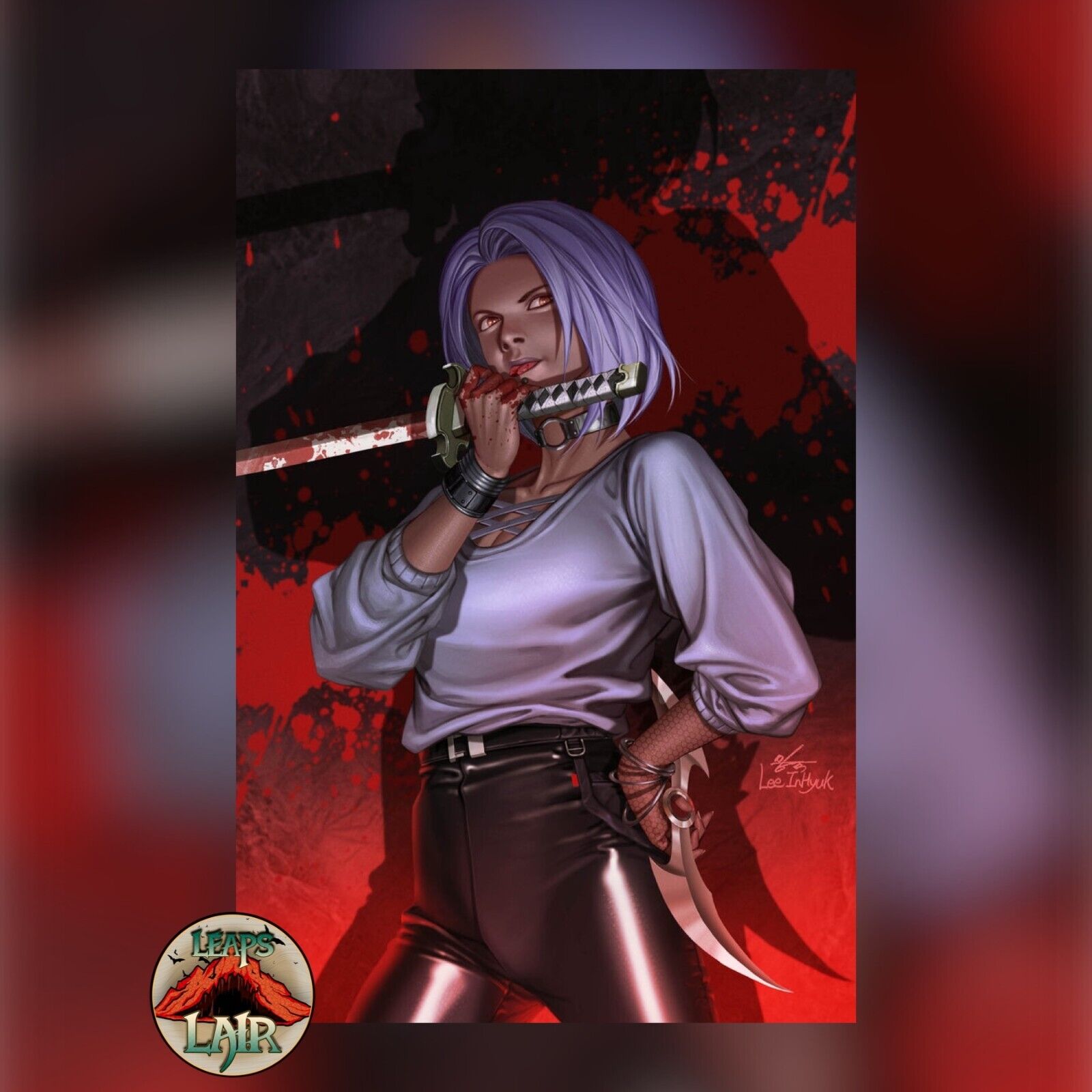 🔥🩸 BLOODLINE DAUGHTER OF BLADE 1 INHYUK LEE 616 Comics Virgin Variant