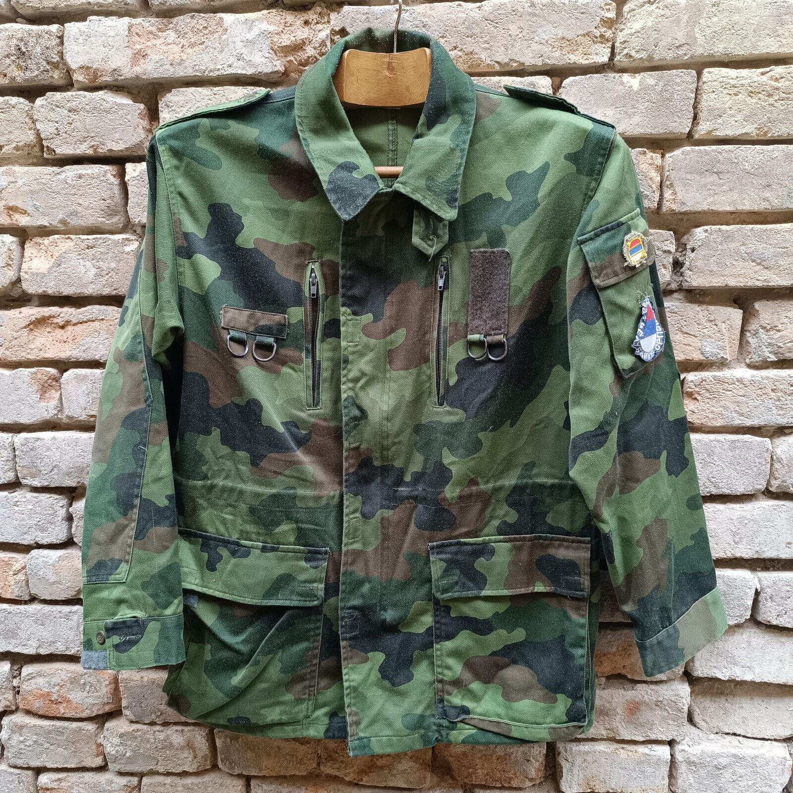 VRS wartime M89 blouse - jacket size 5 - M - Serb forces in Bosnia war
