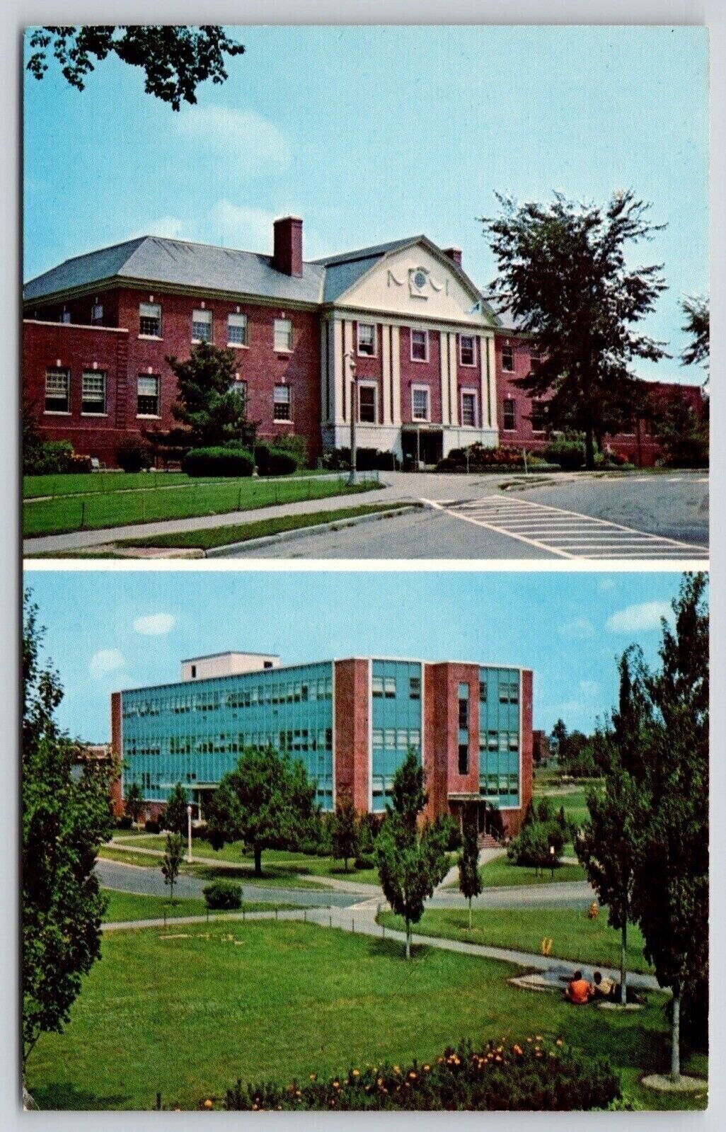 University Of Maine Orono Me Bears Den Educational Building Postcard