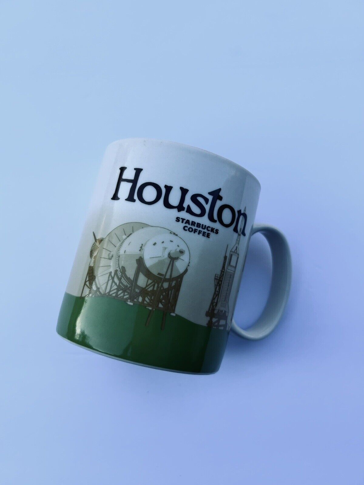 Starbucks Houston Mug 2009 Collector Series 16oz 