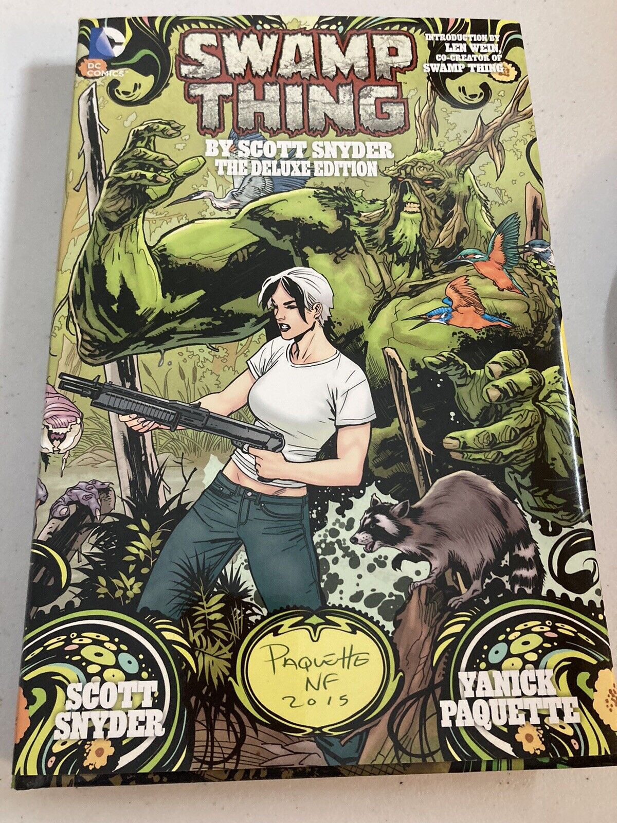 Swamp Thing by Scott Snyder the Deluxe Edition Hardcover