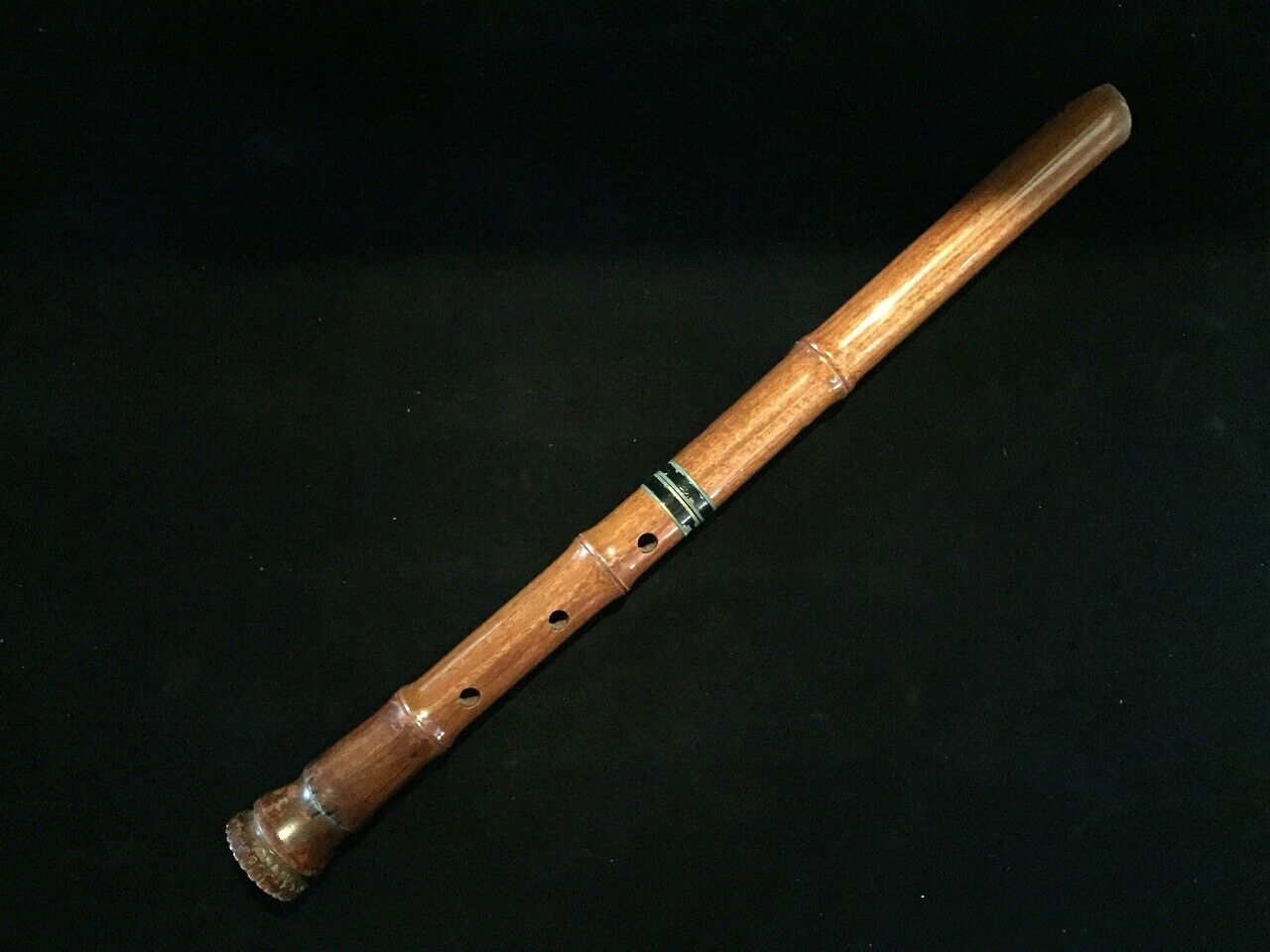 Y1410 Japanese Vintage Wooden Flute SHAKUHACHI Vintage Musical Instrument