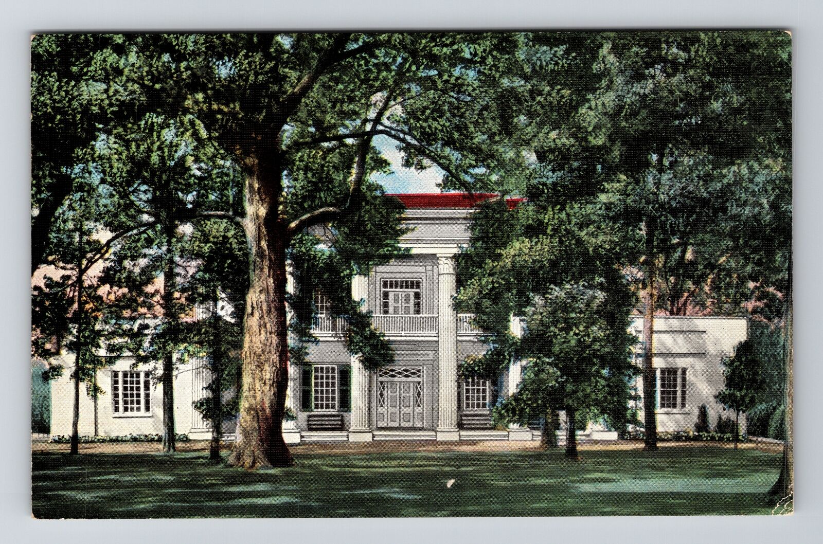 Hermitage TN-Tennessee, Home General Andrew Jackson, Vintage Postcard