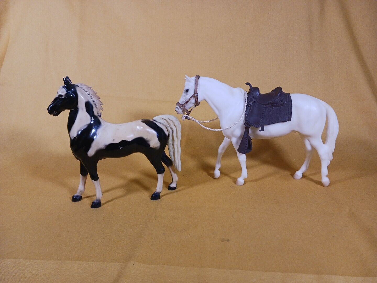 Vintage Lot Of Two Horses 1960's 