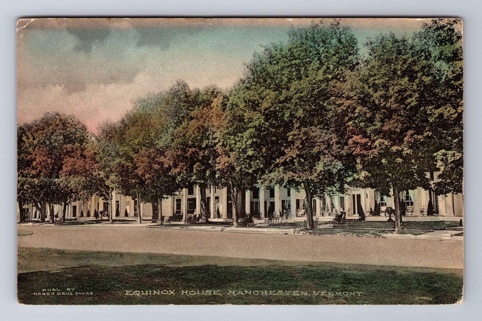 Manchester VT-Vermont, Equinox House, Antique, Vintage c1910 Souvenir Postcard
