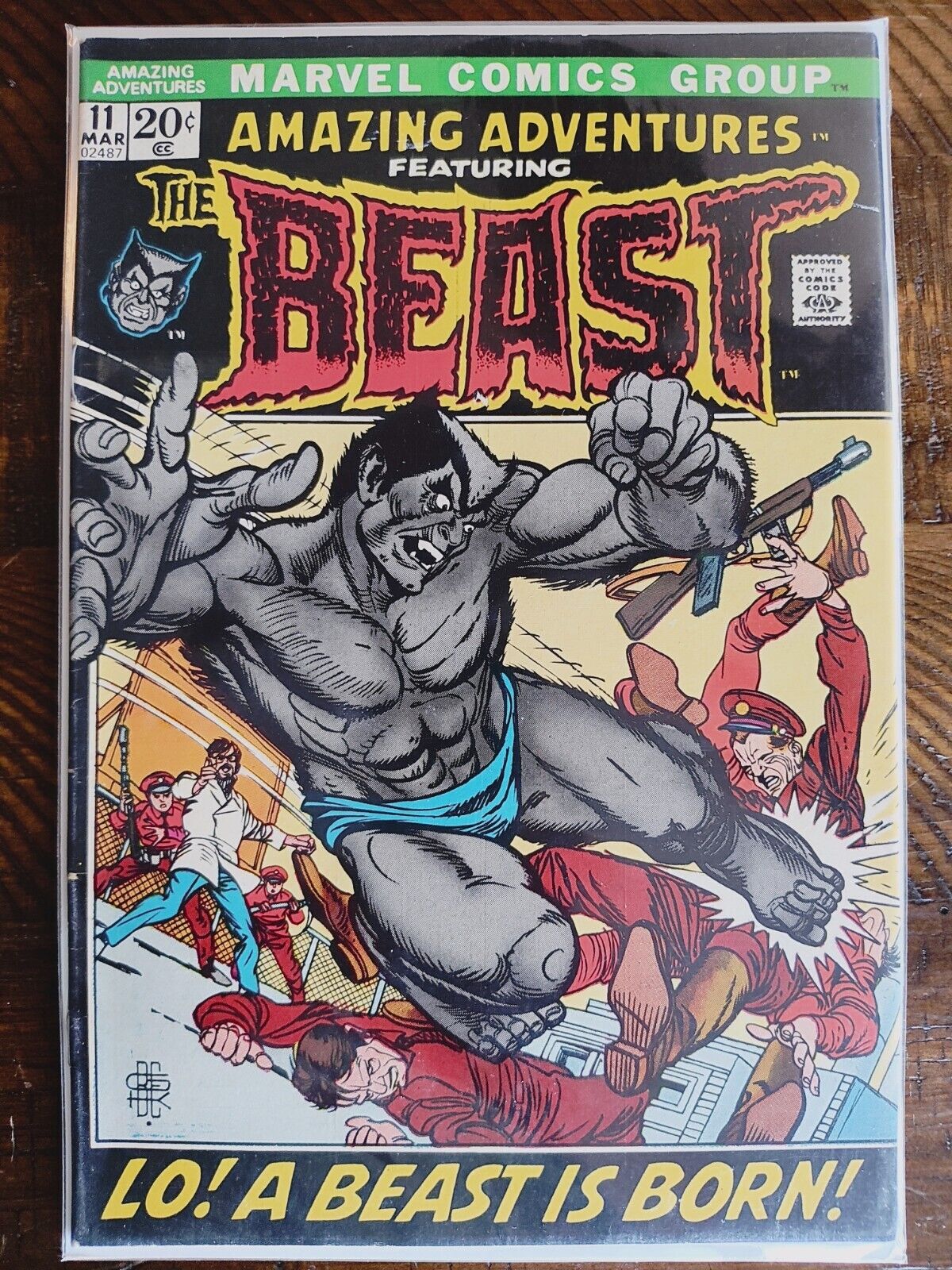 Amazing Adventures #11 GREAT CONDITION KEY ISSUE: 1st Furry Beast 