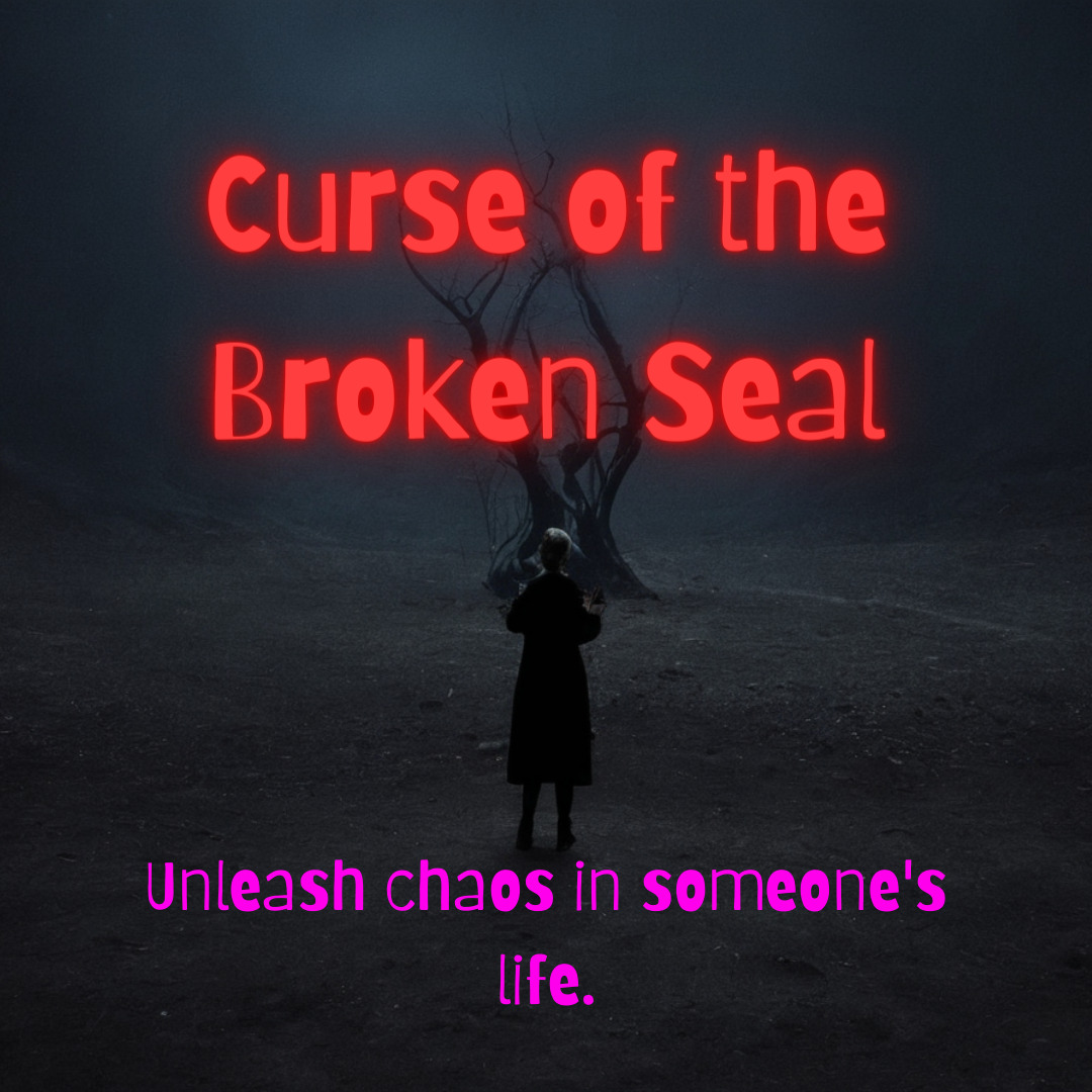 Curse of the Broken Seal - Powerful Black Magic Curse to Unleash Chaos