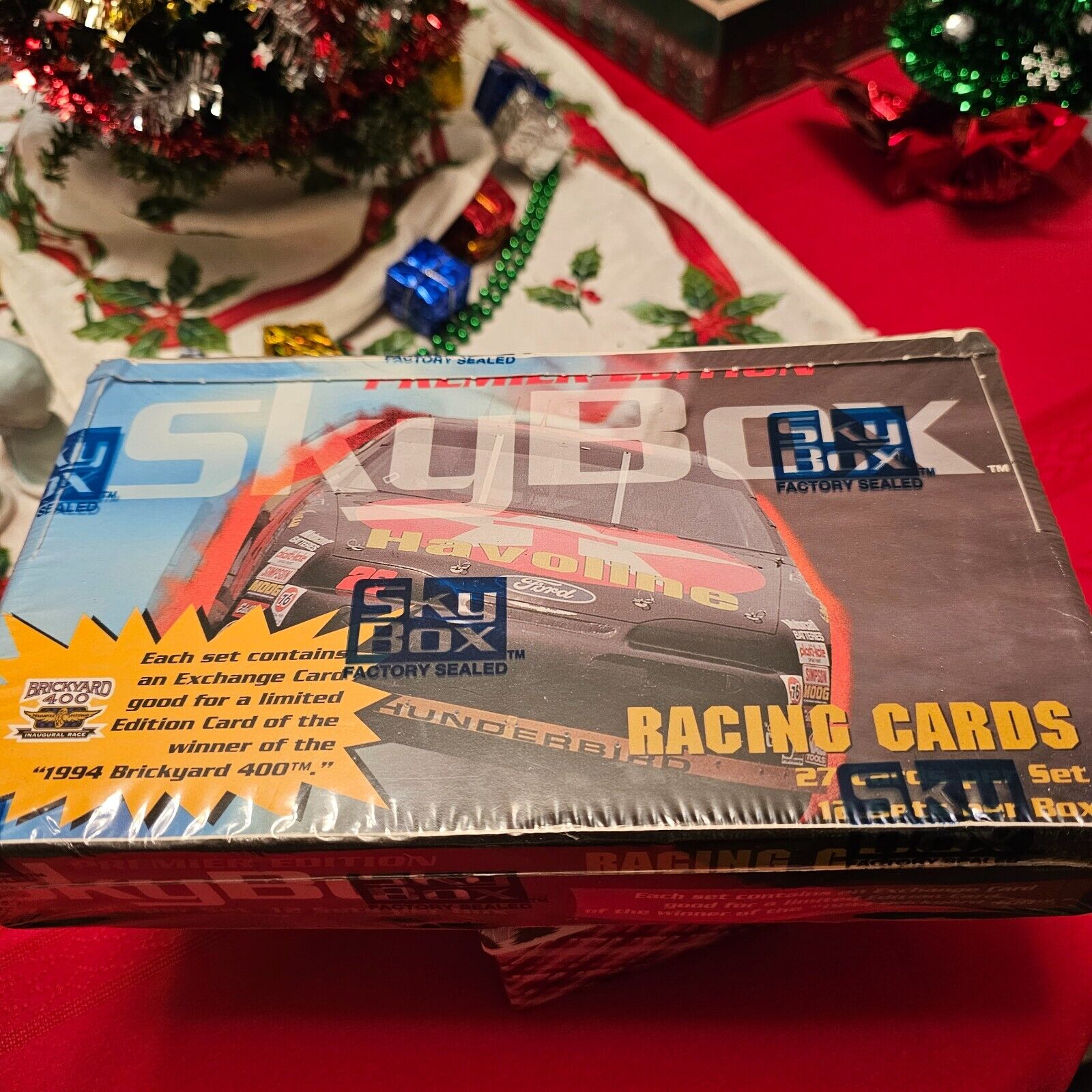 1994 Skybox Premiere Edition NASCAR Racing 27 Card  Boxed Set Factory Sealed