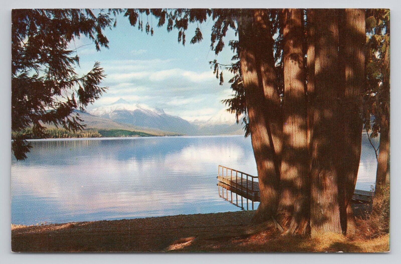 Postcard Lake McDonald Glacier National Park