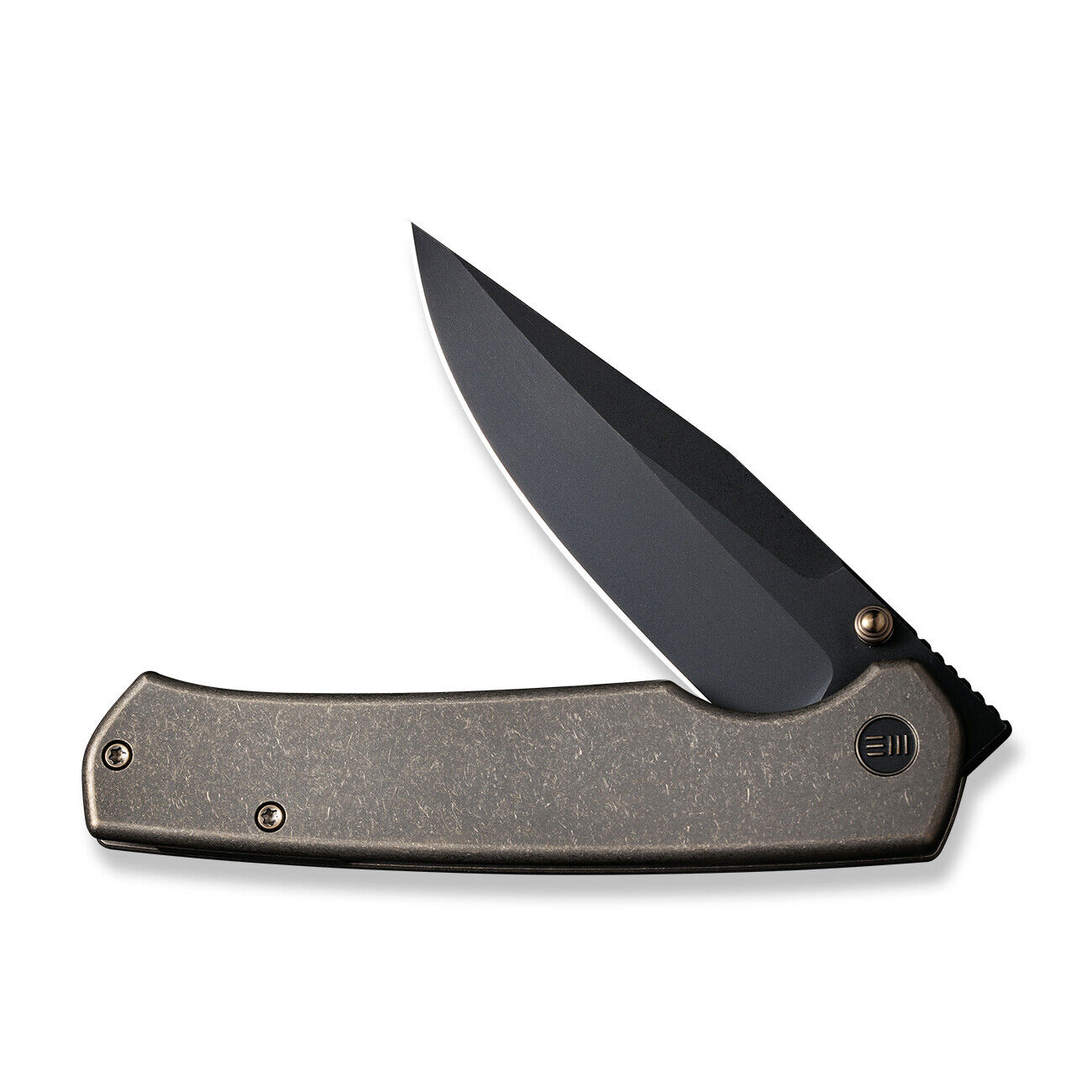 WE KNIFE Evoke Frame Lock 21046-2 Bronze Titanium Black 20CV Steel Pocket Knives