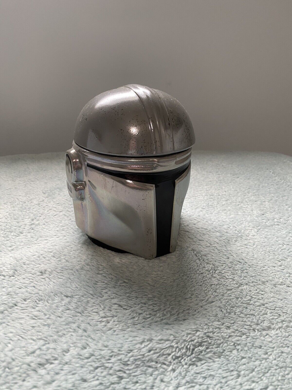 Disney Parks Star Wars Mandalorian Helmet Coffee Tea Mug Ceramic- Authentic