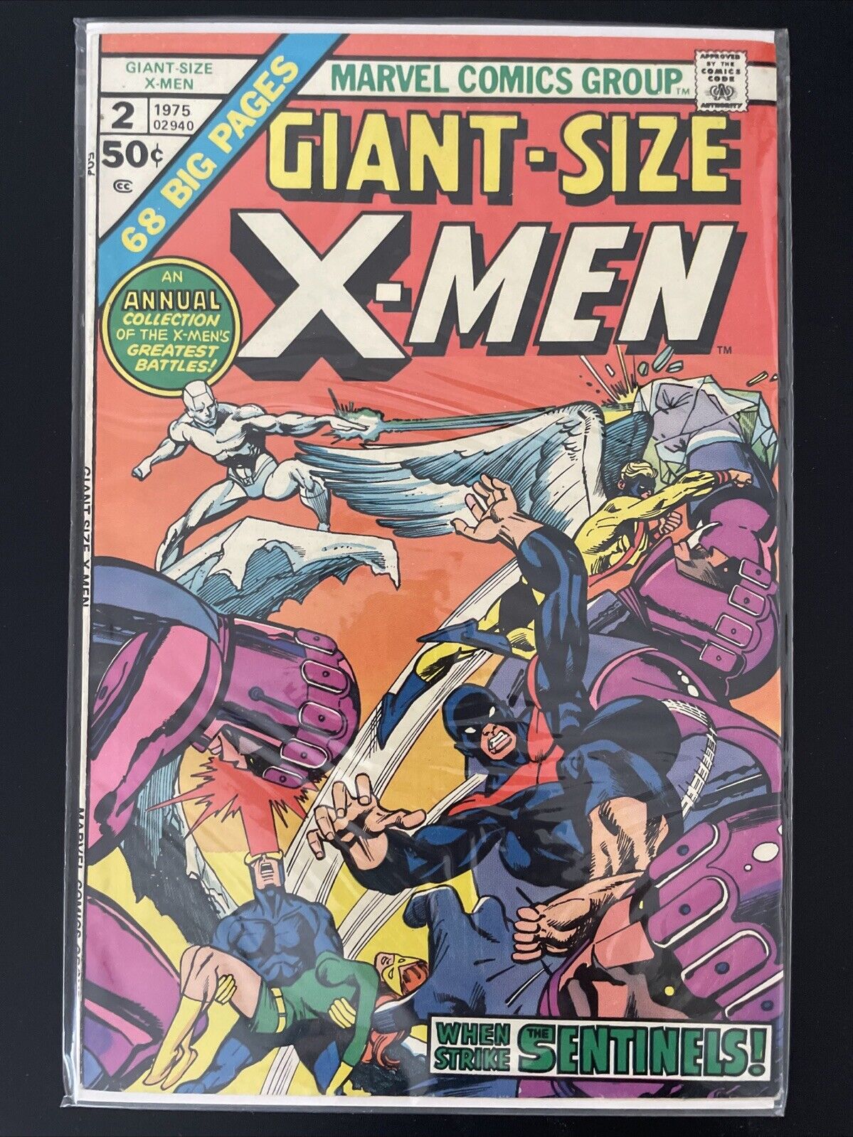 Giant-Size X-Men #2 Marvel Comics 1975 Neal Adams art