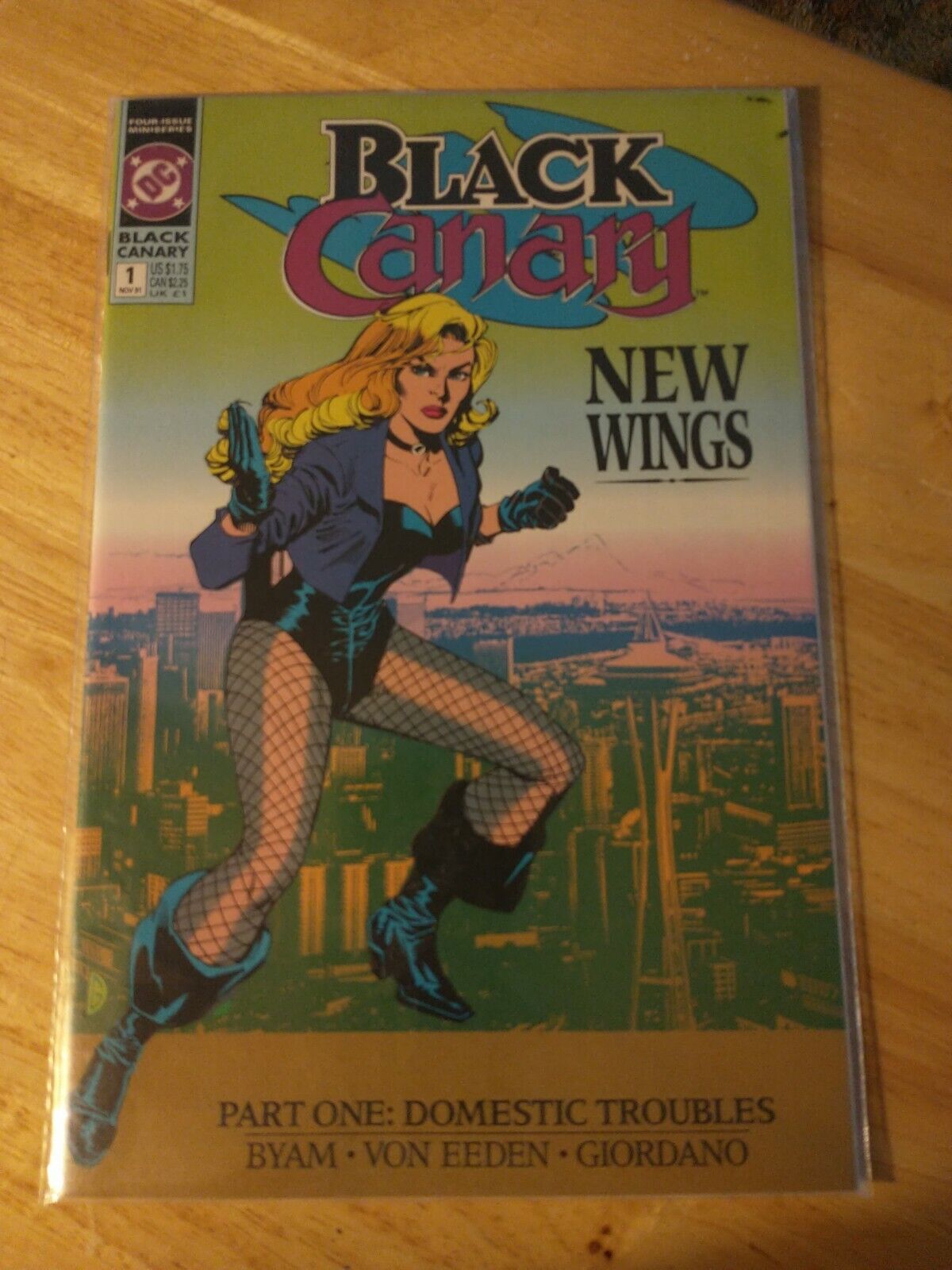Black Canary #1 DC Comics 1991 New Wings Mini-Series
