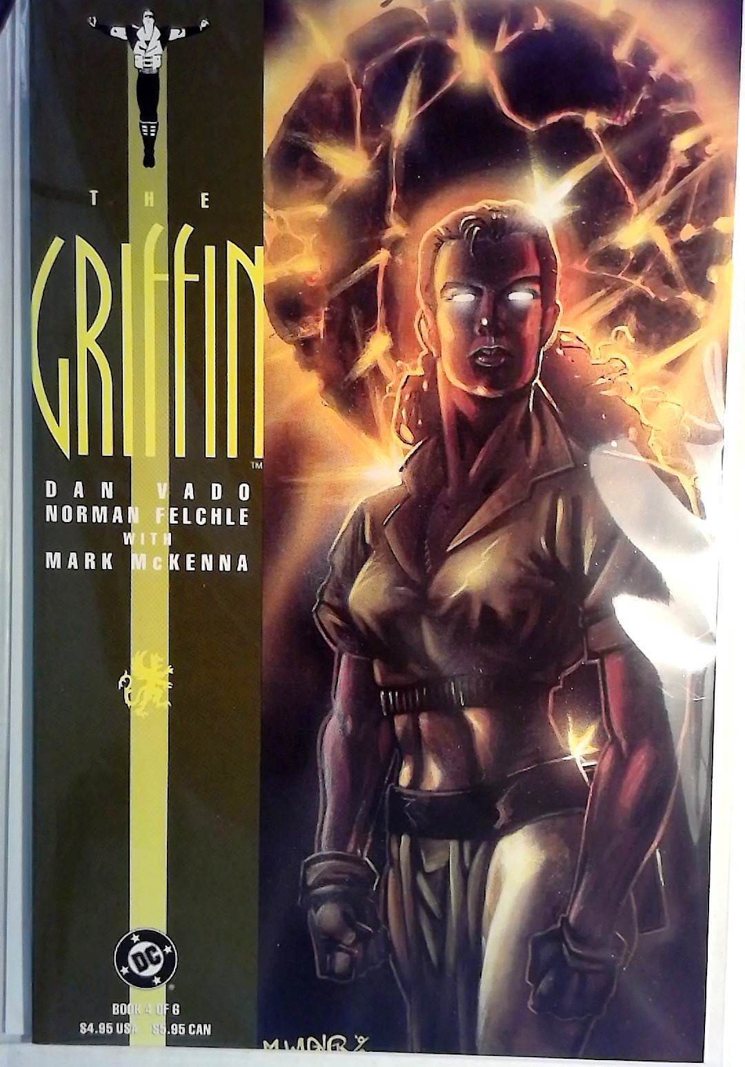 1991 The Griffin #4 DC Comics NM 1st Print Comic Book