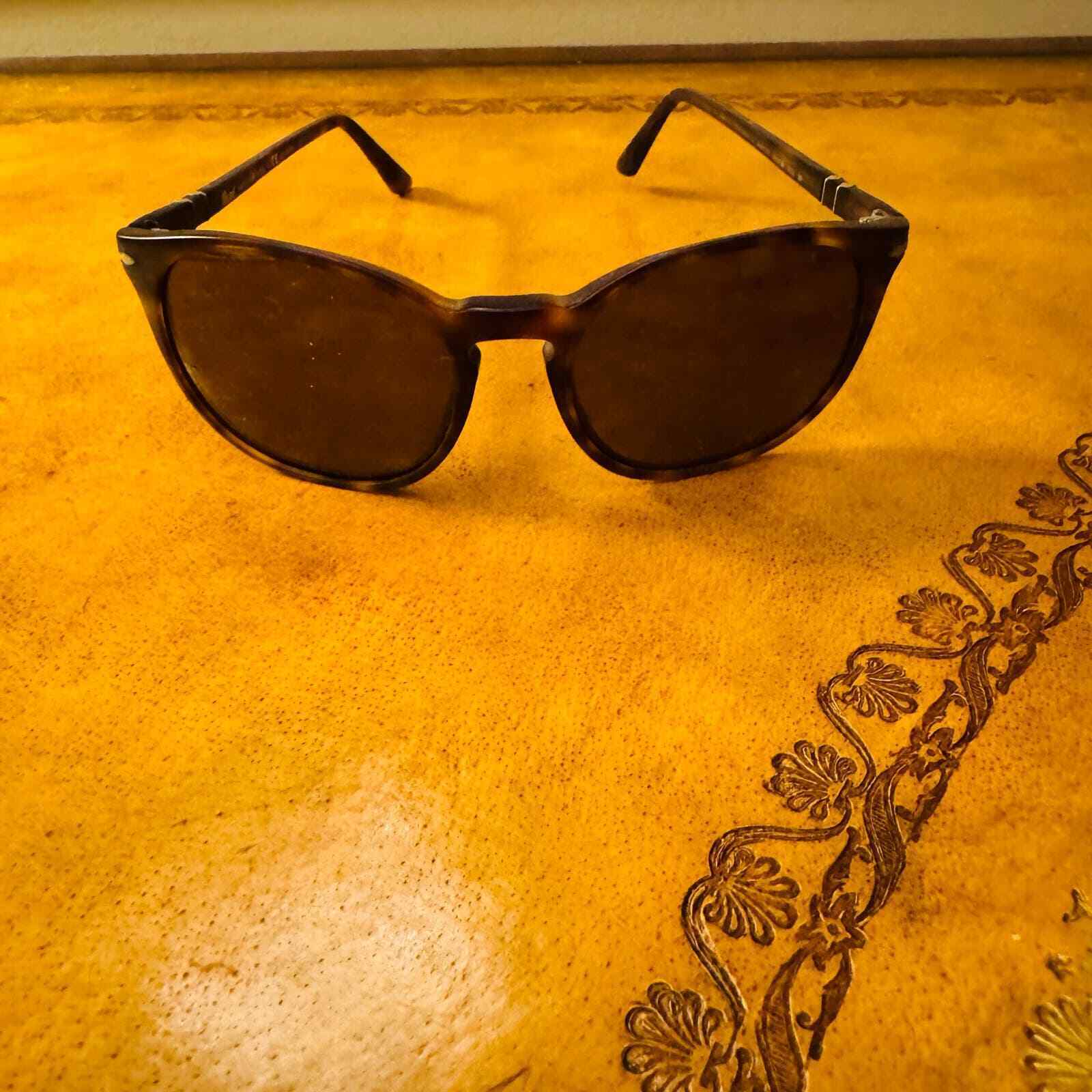 Persol Handmade in Italy Polarized Sunglasses 53-18-145 