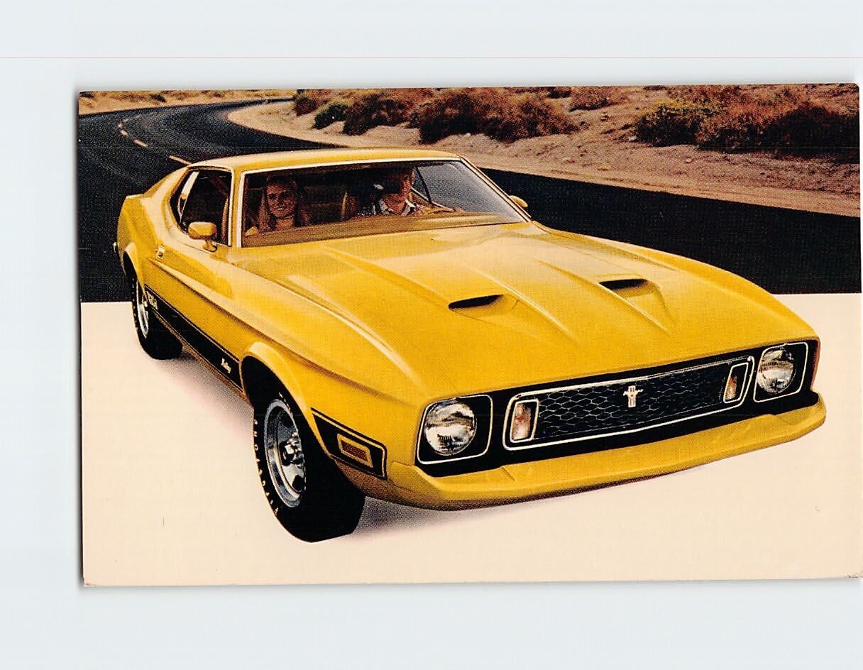 Postcard 1973 Mustang Mach I