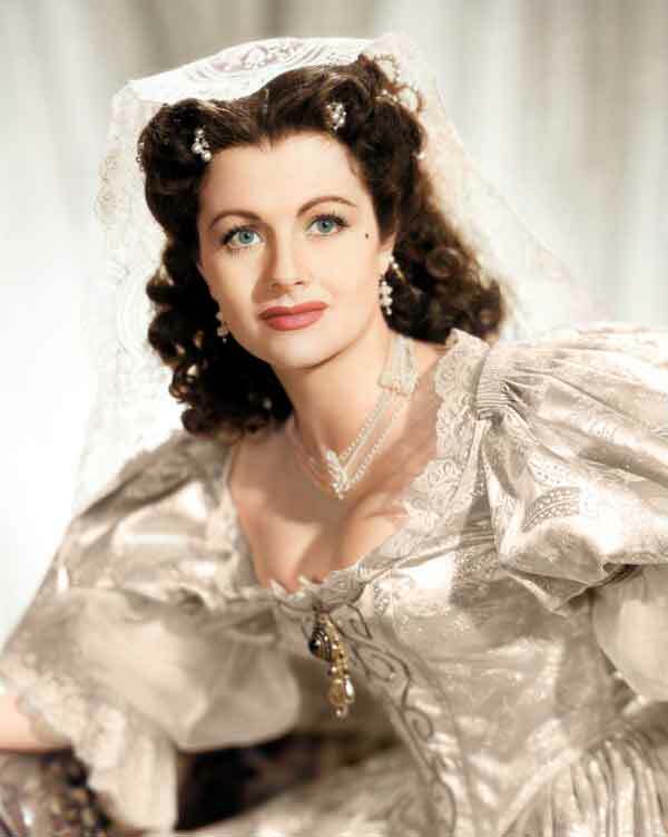 Margaret Lockwood in The Wicked Lady 8x10 RARE COLOR Photo 605