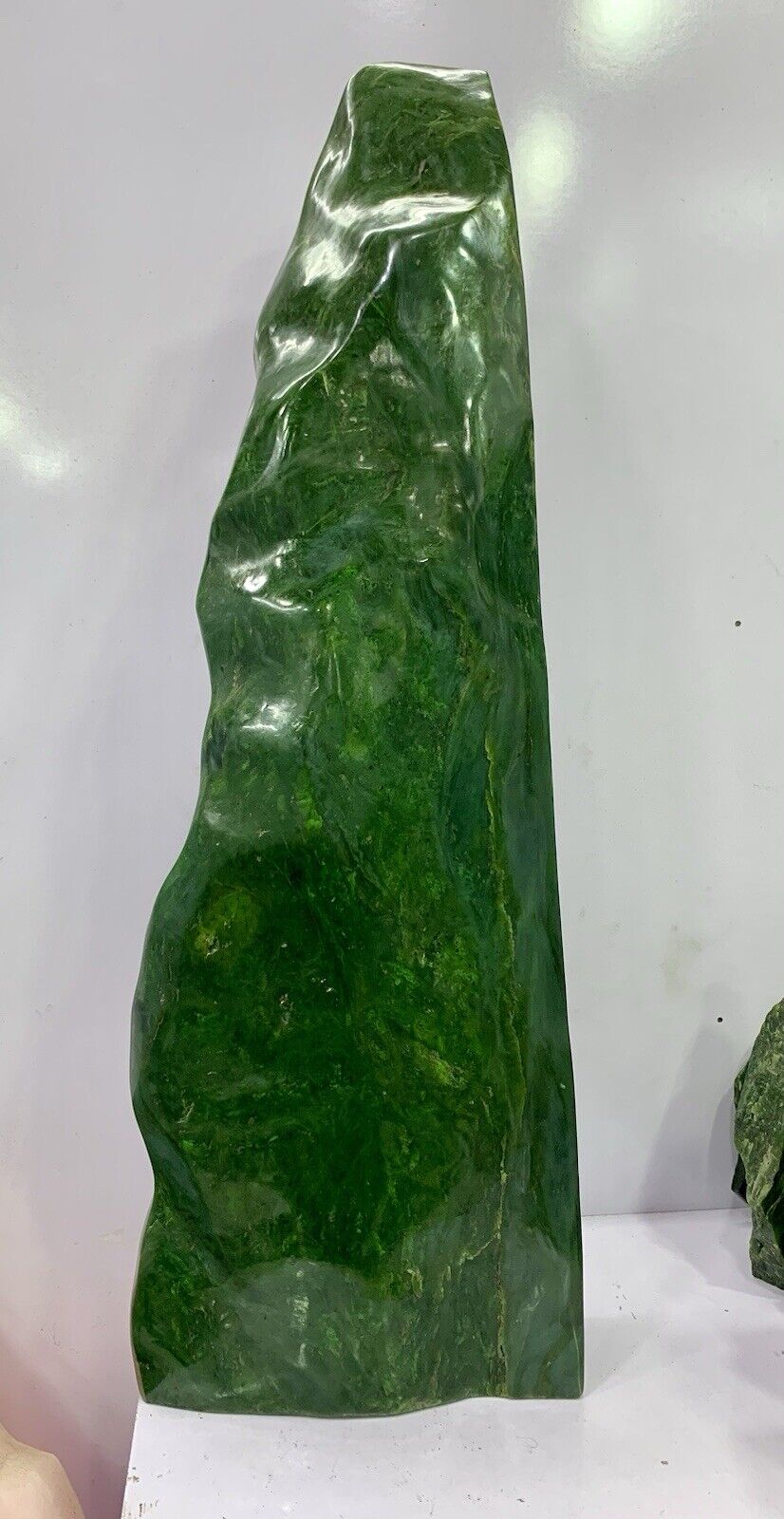 WOW 31kgs Top Quality Nephrite Jade Free from Hand Made Crystal Healing 31000g