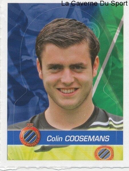 059 COLIN COOSEMANS BELGIUM CLUB BRUGGE.KV STICKER FOOTBALL 2012 PANINI