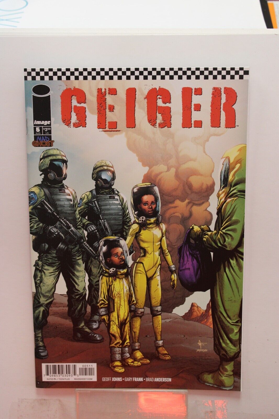 GEIGER #5A (2021) Geoff Johns, Gary Frank, Image Comics