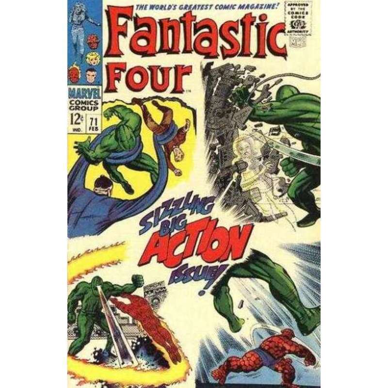 Fantastic Four #71  - 1961 series Marvel comics Fine+ Full description below [v^