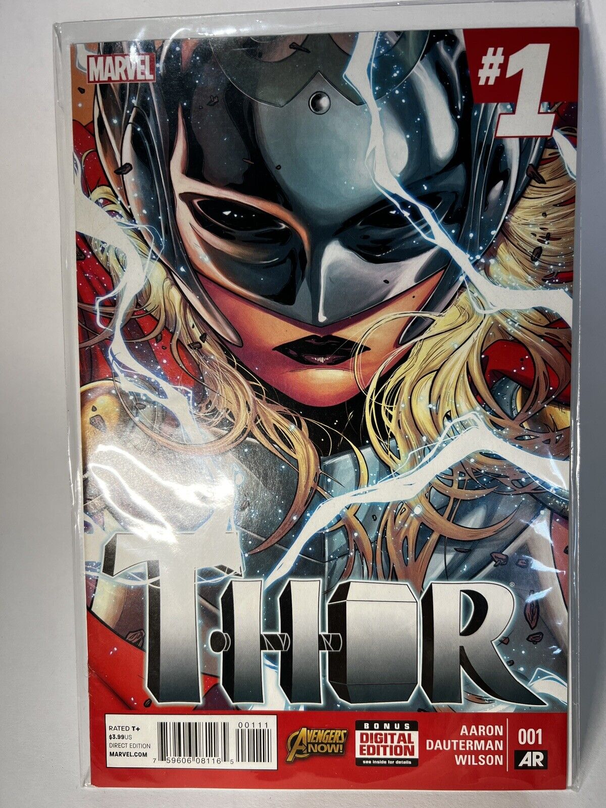 Thor #1 2014 Marvel 1st Print 1st App of Jane Foster As Thor , Aaron
