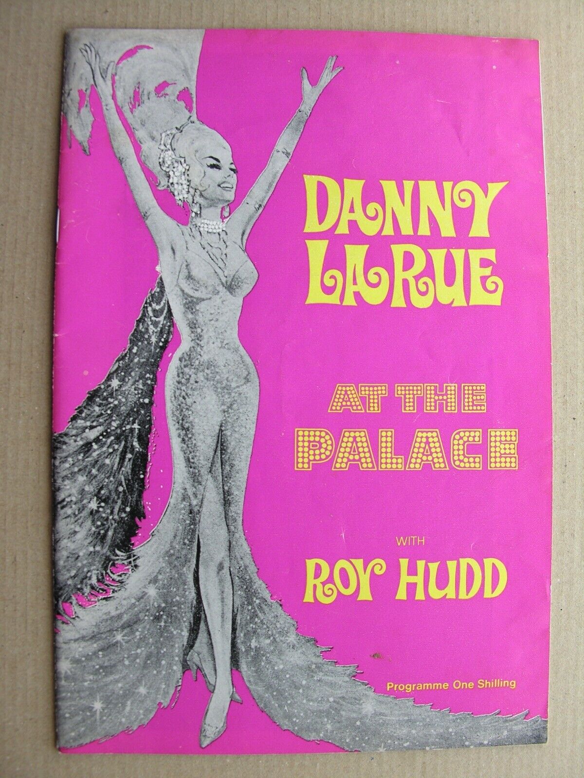 1970 DANNY LA RUE, Roy Hudd, Toni Palmer, Black Theatre of Prague, David Ellen