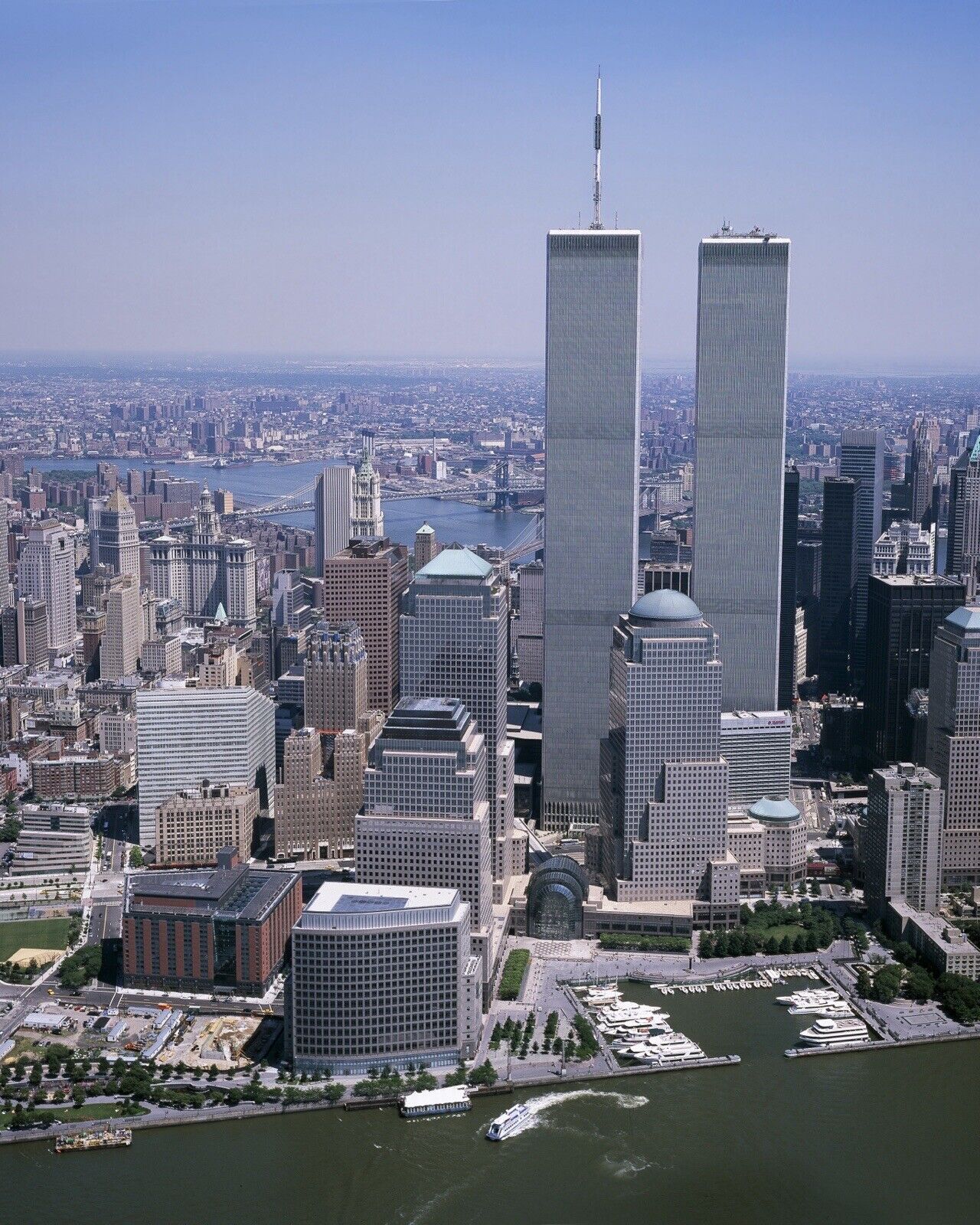 8x10 Glossy Color Art Print World Trade Center Twin Towers New York #1