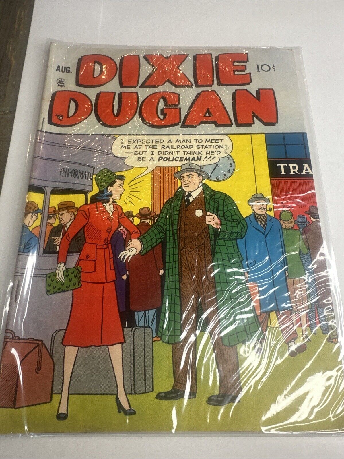 DIXIE DUGAN Vol 3 #3 1952 Headline Publications Crime Comic book