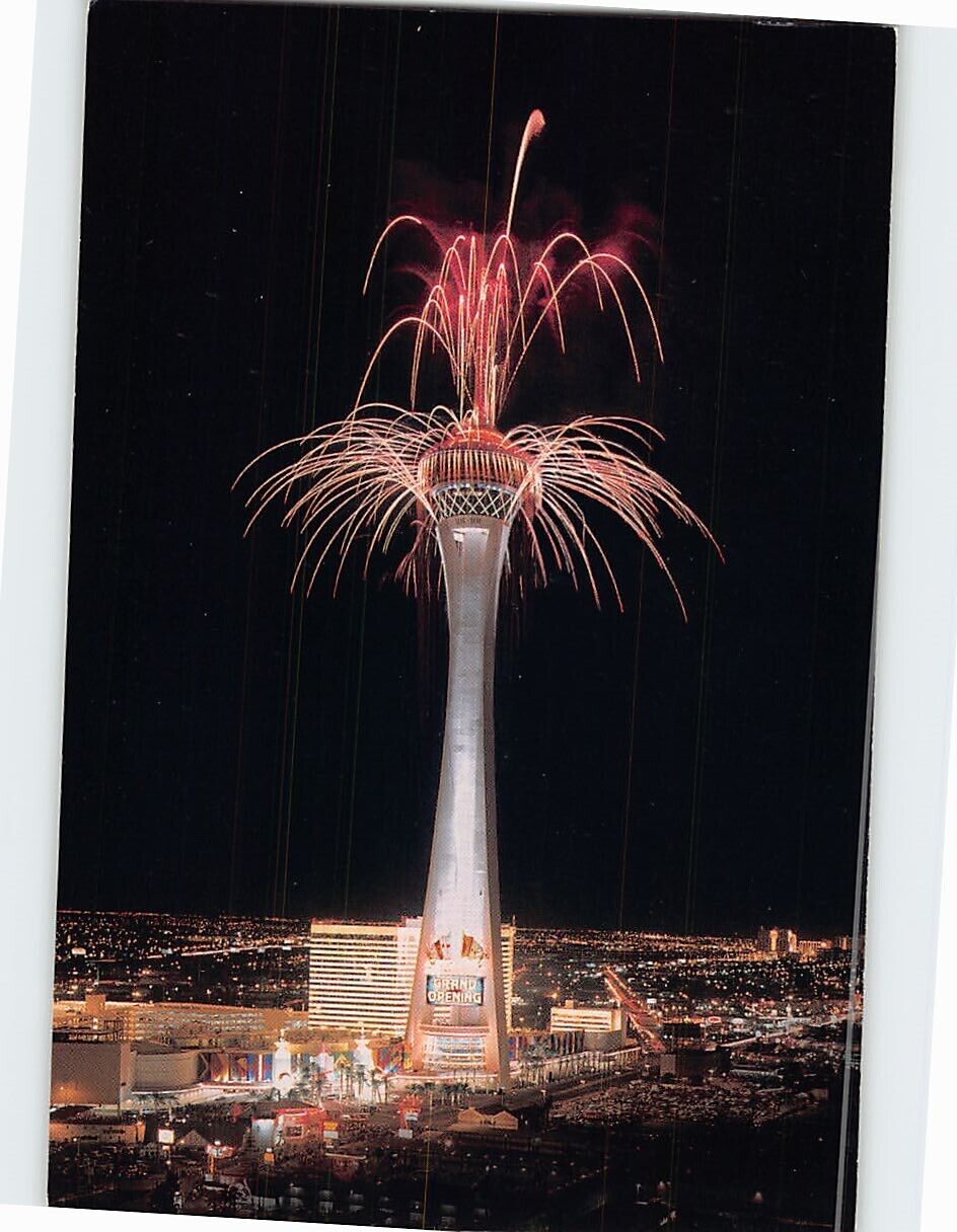 Postcard Stratosphere Hotel Casino & Tower Las Vegas Nevada USA