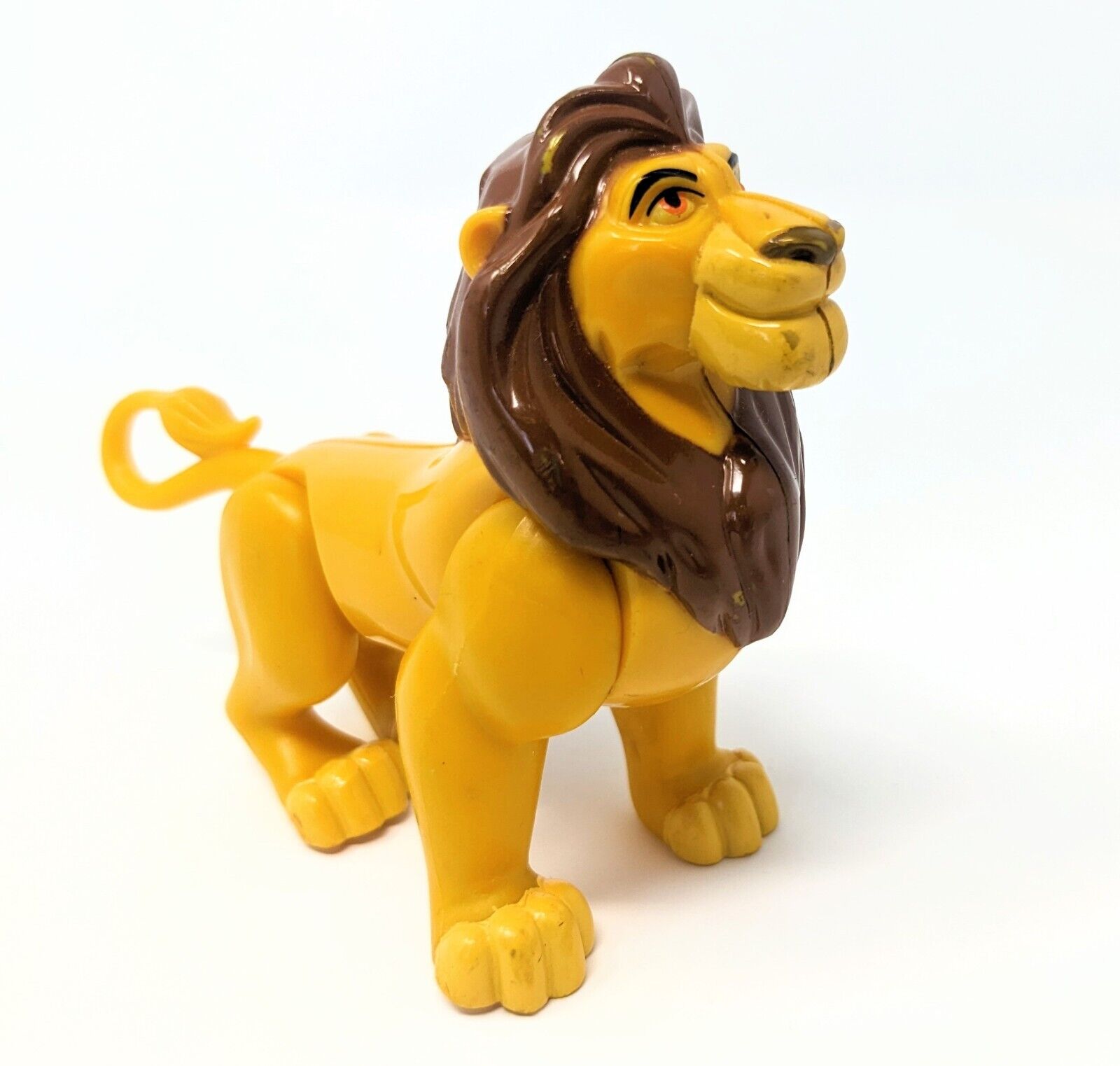 Vintage 1994 Disney Lion King Mufasa Action Figure Burger King Toy