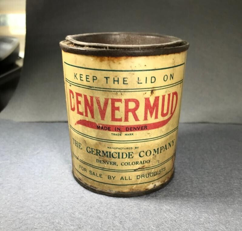 Collectible  Antique Can of Denver Mud