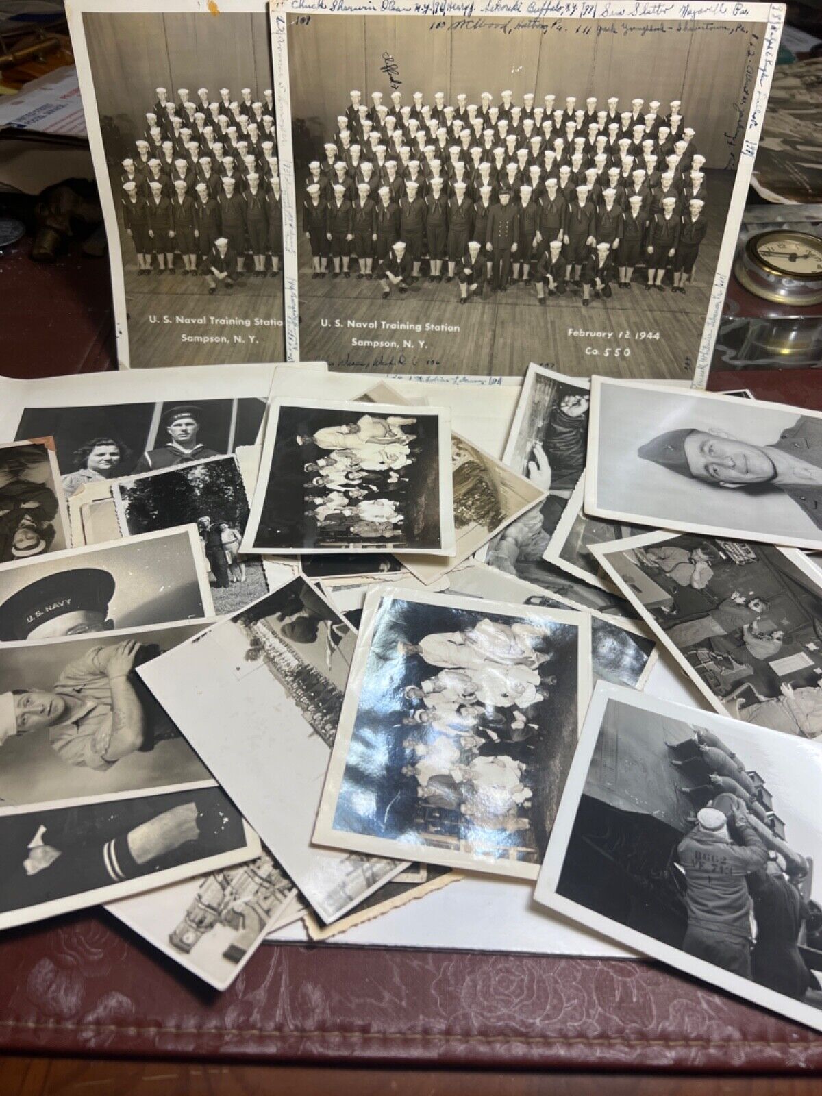 WW2 WWII Army Navy Military Photo Lot Radio Room Bombs Plane Maryland Cambridge
