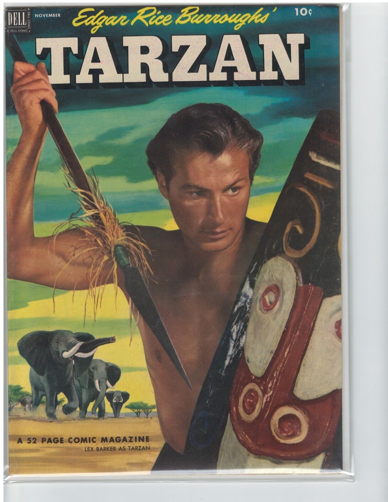 TARZAN 38 ( 1952 ) SOLID COPY. NO RESTORATION. NM