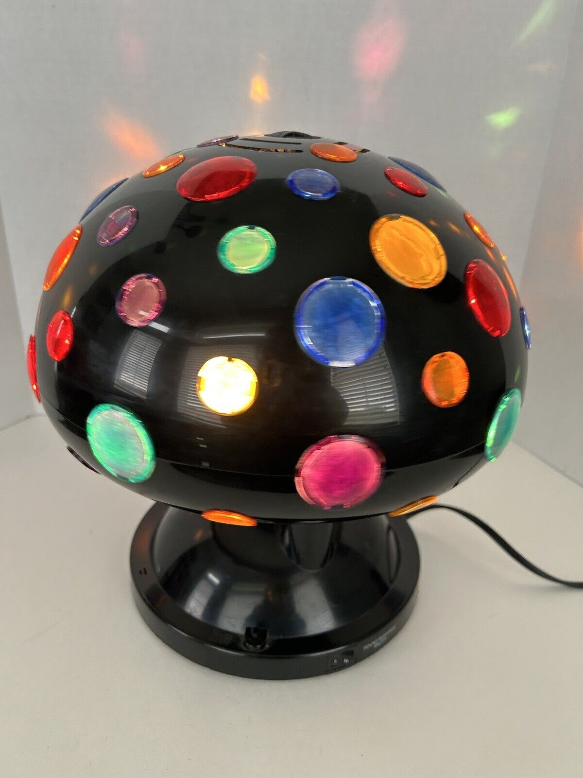 DISCO BALL Lumaseries Revolving Light 70’s 80’s Party Colorful Mushroom 11\