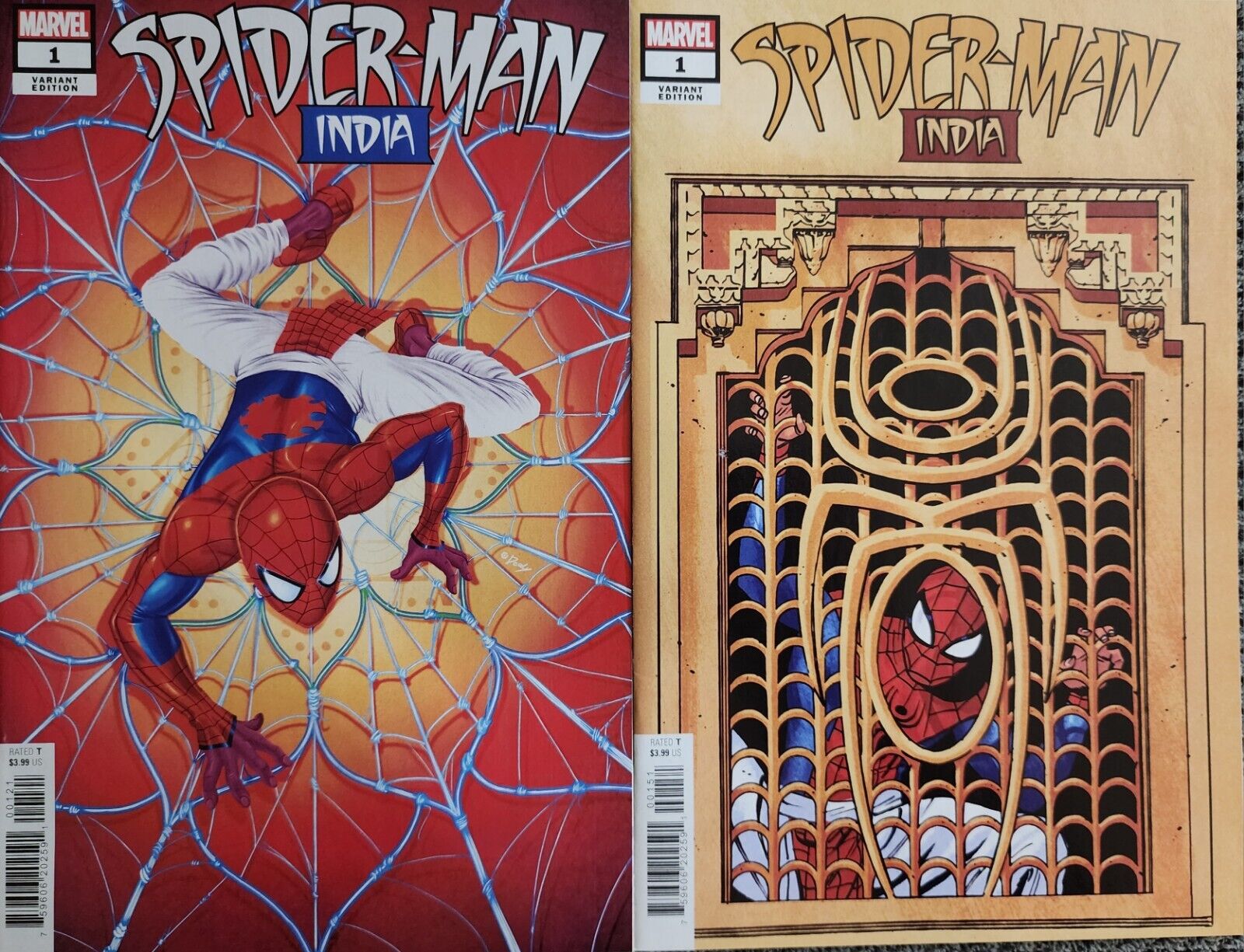 Spider-Man India #1 And #1 Marvel KEY Comic Book Set Variant