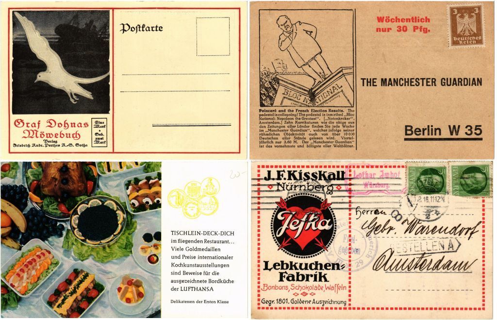GERMANY ADVERTISING 23 Vintage  Postcards (L4212)