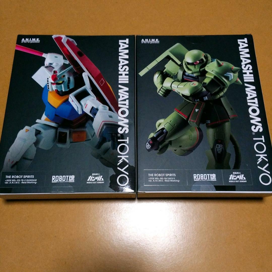 Tamashi Nations SIDE MS Tokyo limited Gundam and Zaku set From Japan