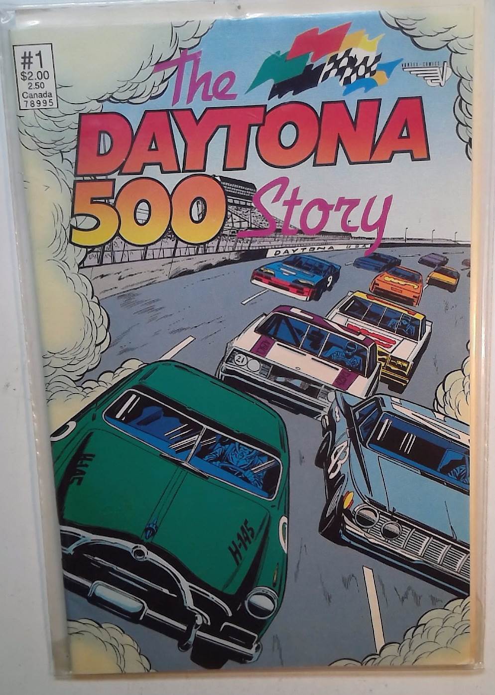 1991 The Daytona Special #1 Vortex Comics NM- 500 Story 1st Print Comic Book