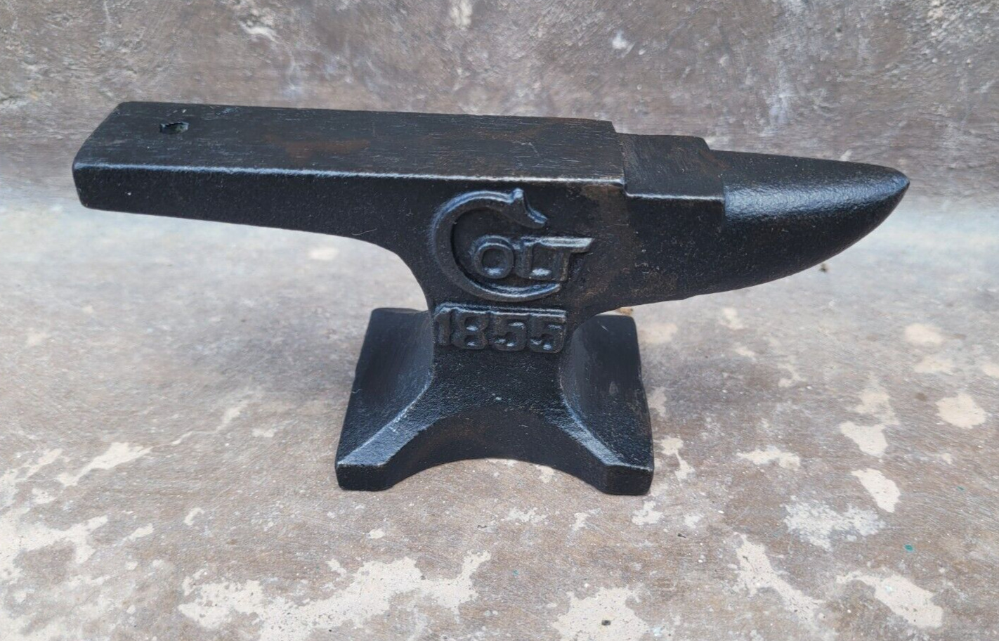 Colt Rifles Anvil Cast Iron Gunsmith Gun Collector Paperweight 1855 Blacksmith
