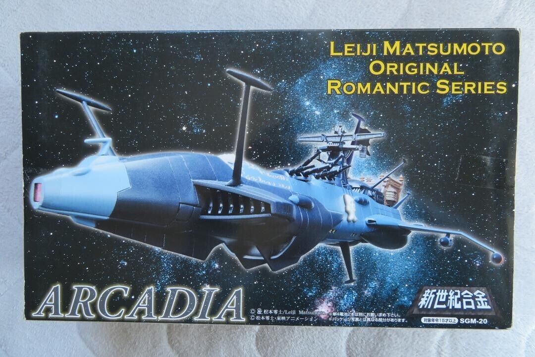 Aoshima Captain Harlock Arcadia SGM-20 Leiji Matsumoto from Japan NEW