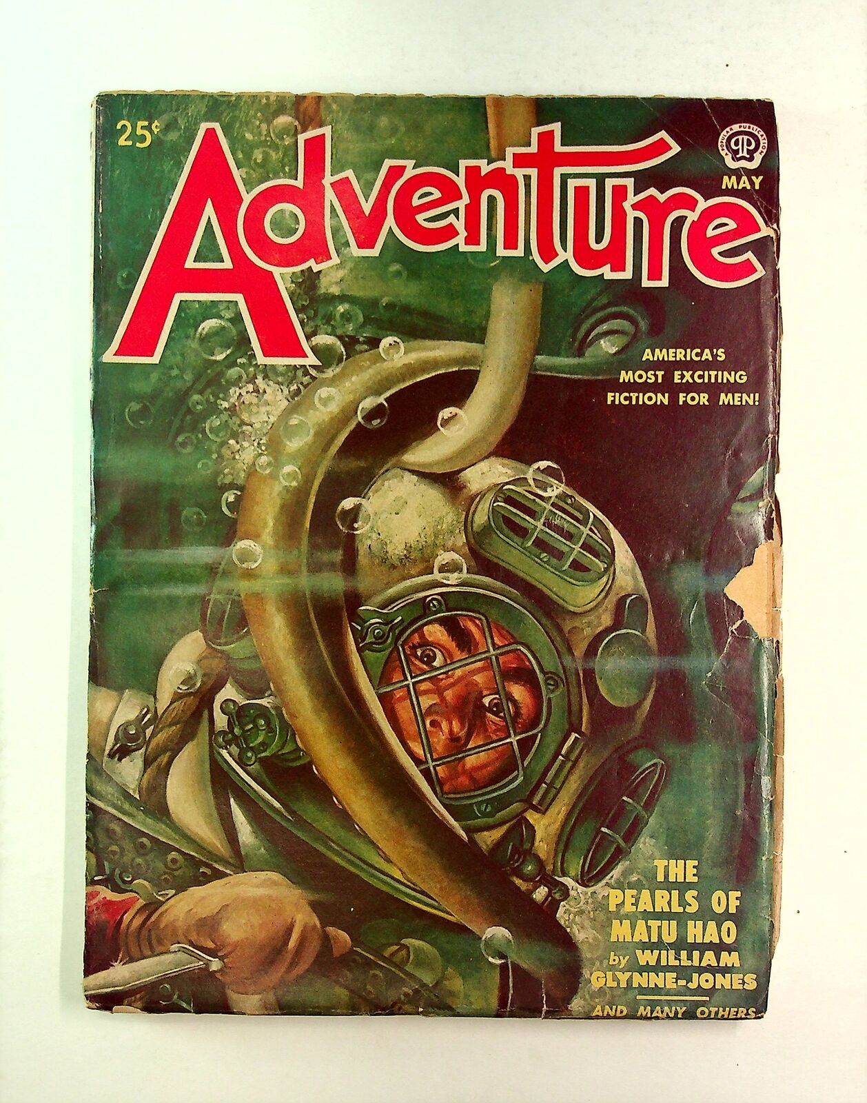 Adventure Pulp/Magazine May 1950 Vol. 123 #1 VG