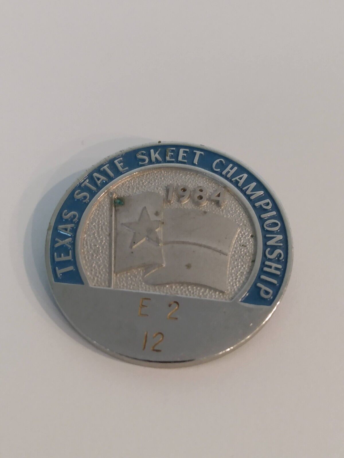 1984 Texas State Skeet Championship Lapel Pin